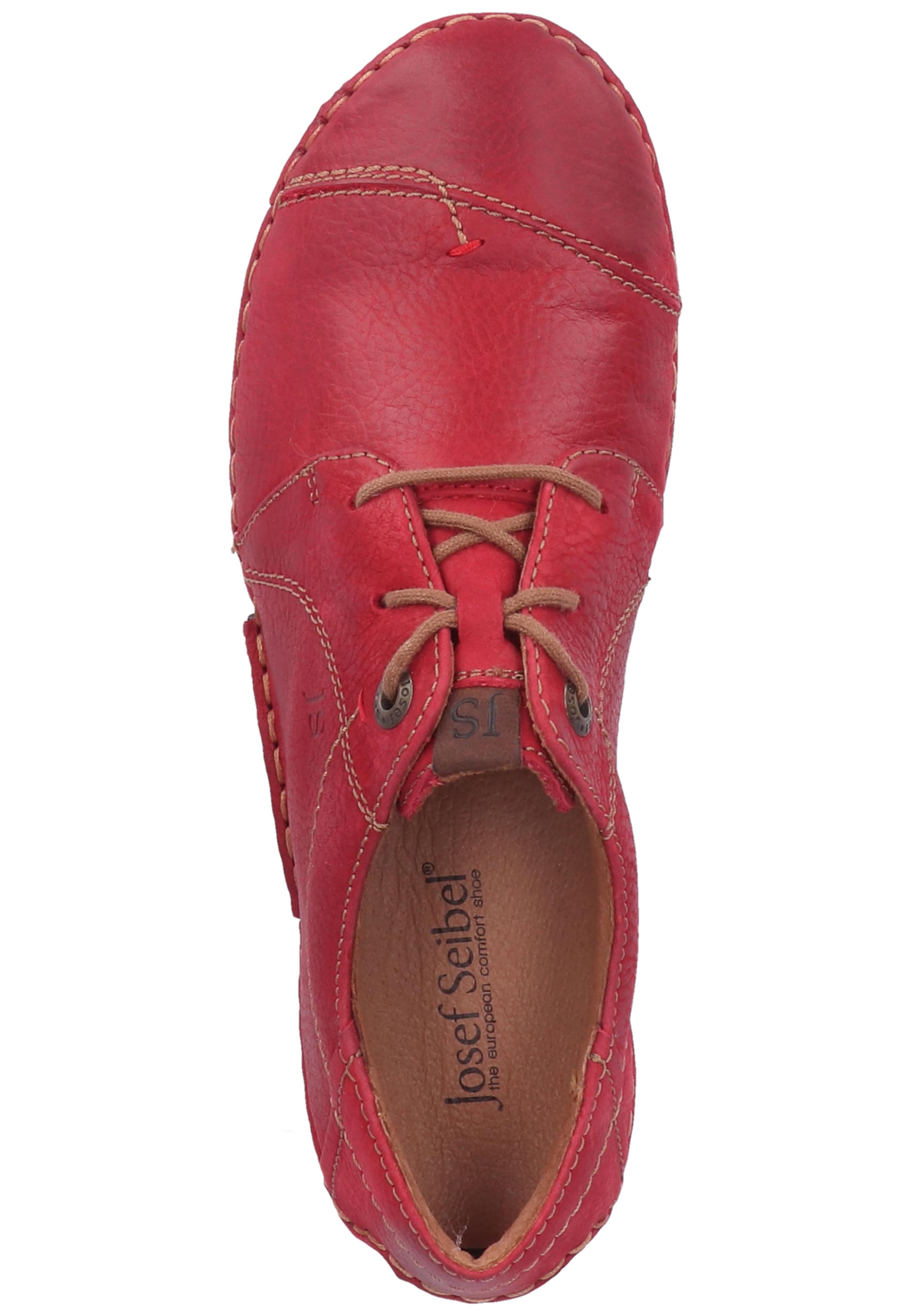 JOSEF SEIBEL Athletic lace-up shoe 'Fergey' in Red