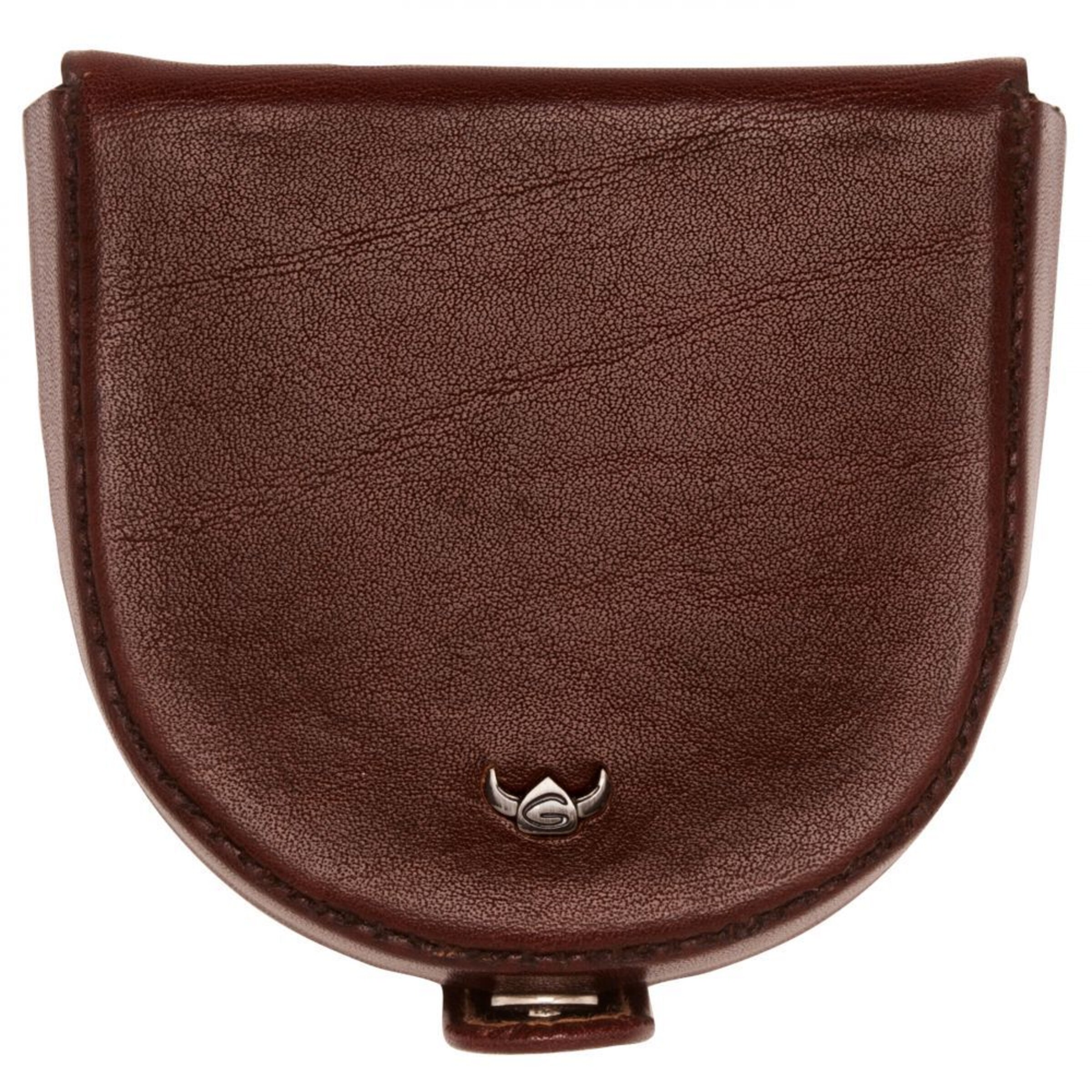 Porte-monnaies 'Colorado' GOLDEN HEAD en marron : devant