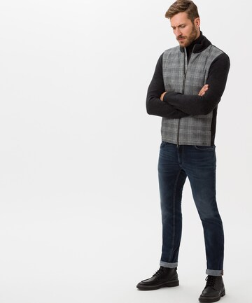 BRAX Knit Cardigan in Grey