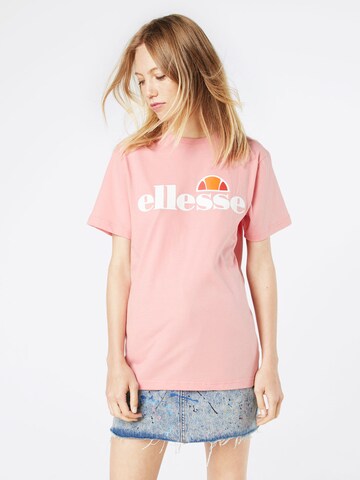 ELLESSE Μπλουζάκι 'Albany' σε ροζ: μπροστά