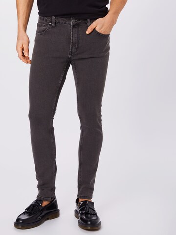 Denim Project Skinny Τζιν 'Mr. Red' σε γκρι: μπροστά