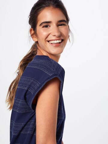 Iriedaily T-Shirt 'Neila' in Blau