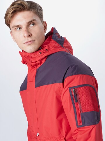 COLUMBIA - Regular Fit Casaco outdoor 'Challenger' em vermelho