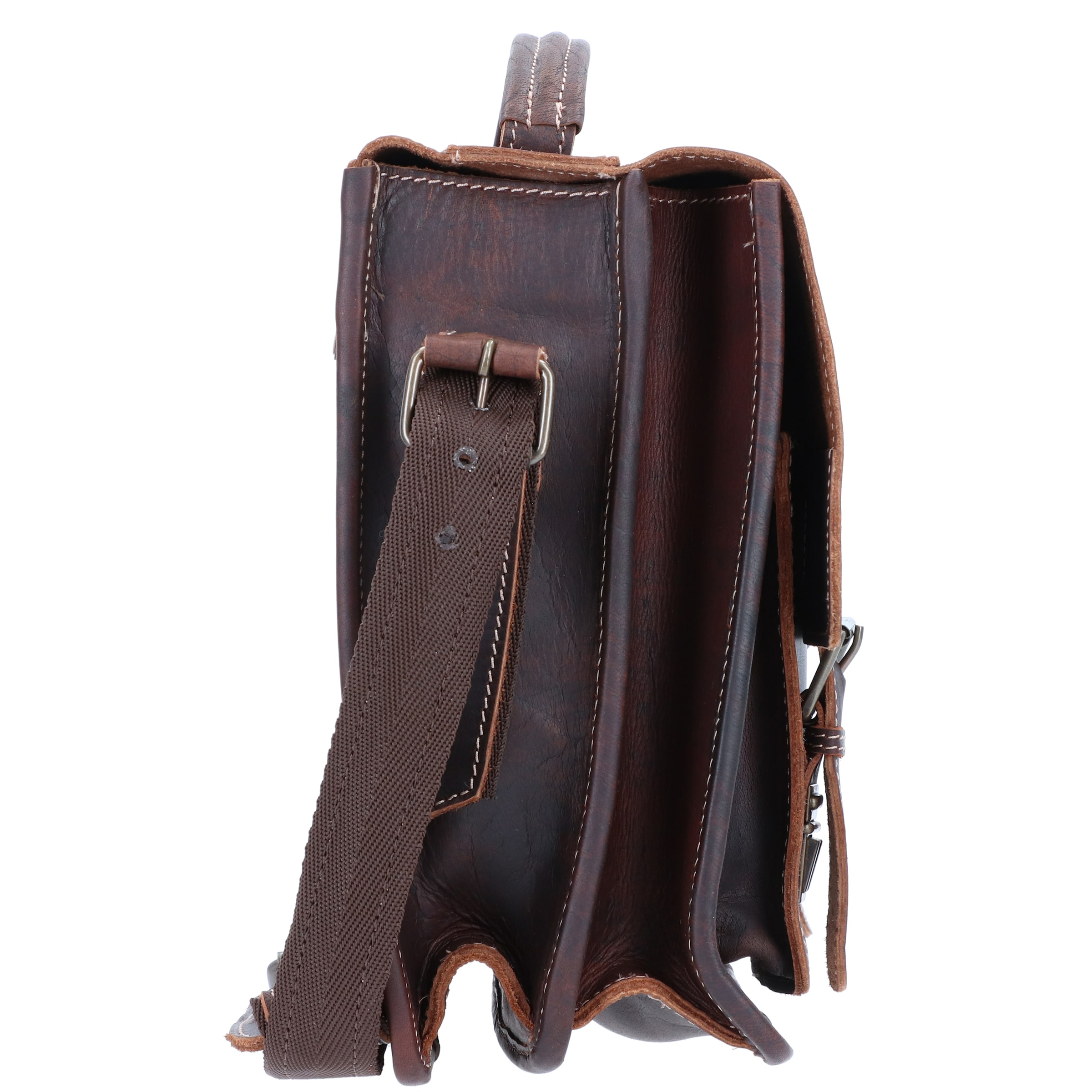 Borsa portadocumenti 'Buffalo' di GREENBURRY in marrone