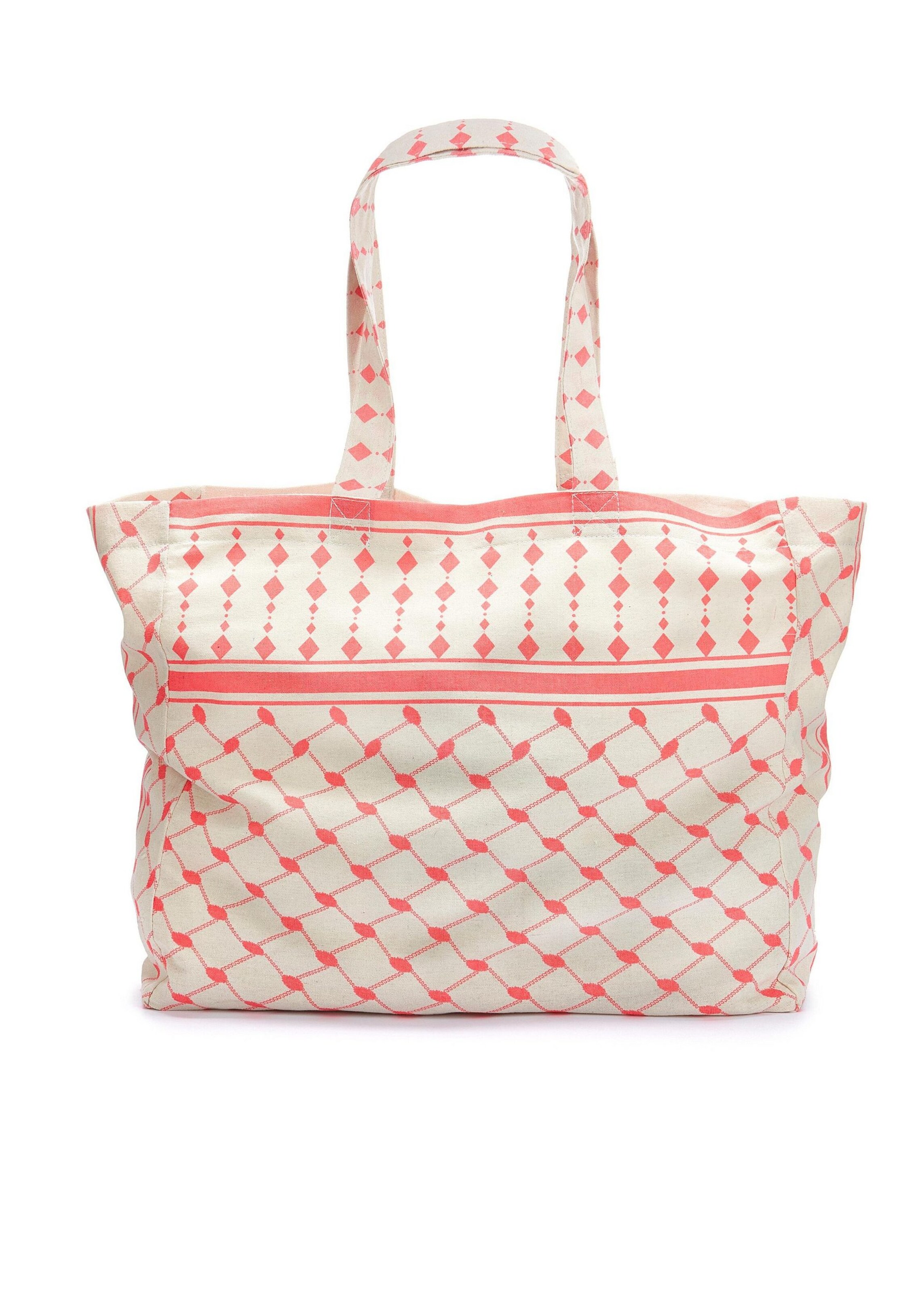 LASCANA - Strandtas in de kleur Crème