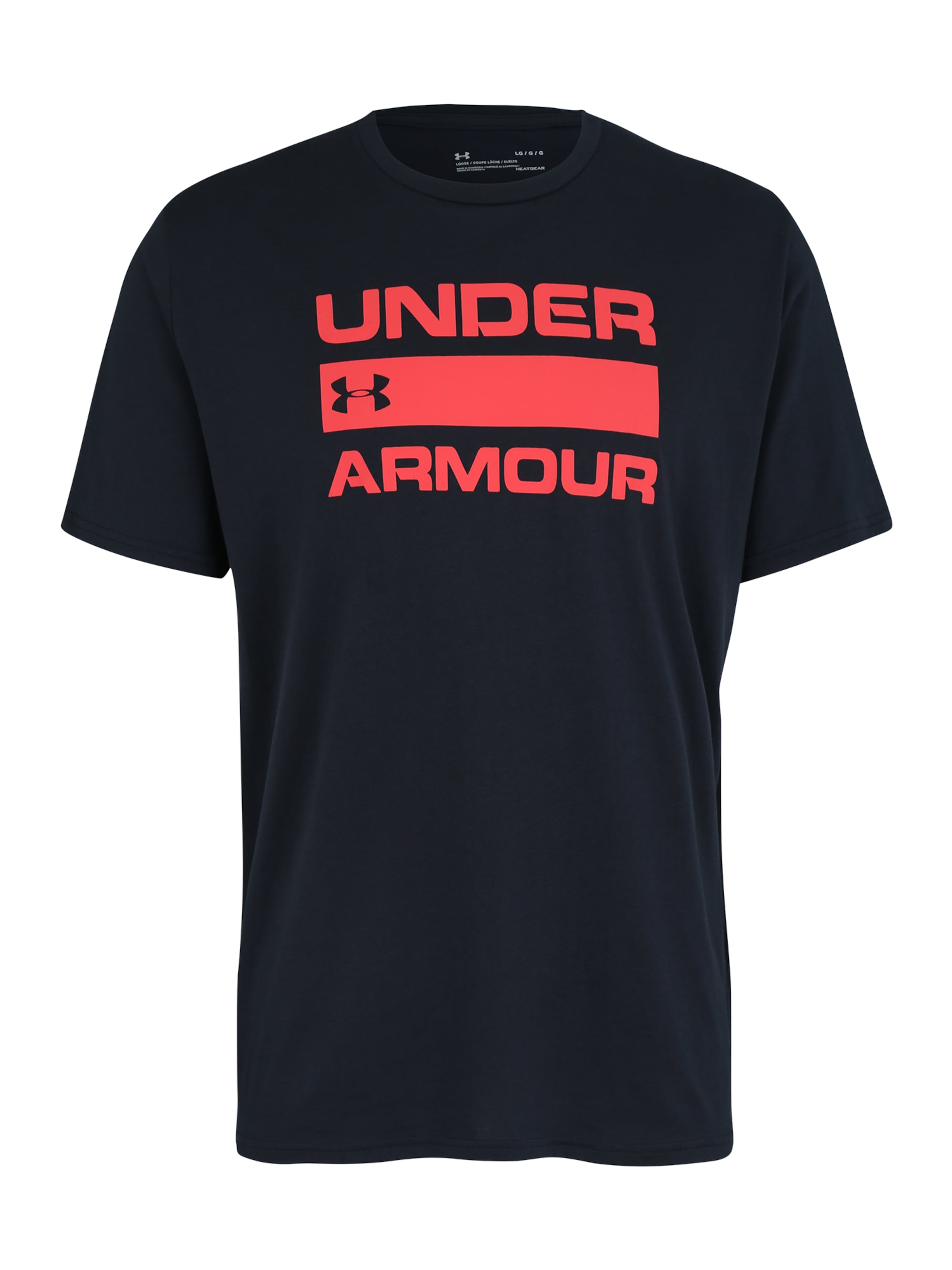 UNDER ARMOUR Funktionsshirt 'Team Issue' in Schwarz: Vorderseite