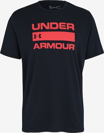 UNDER ARMOUR Performance Shirt 'Team Issue' in Black: front