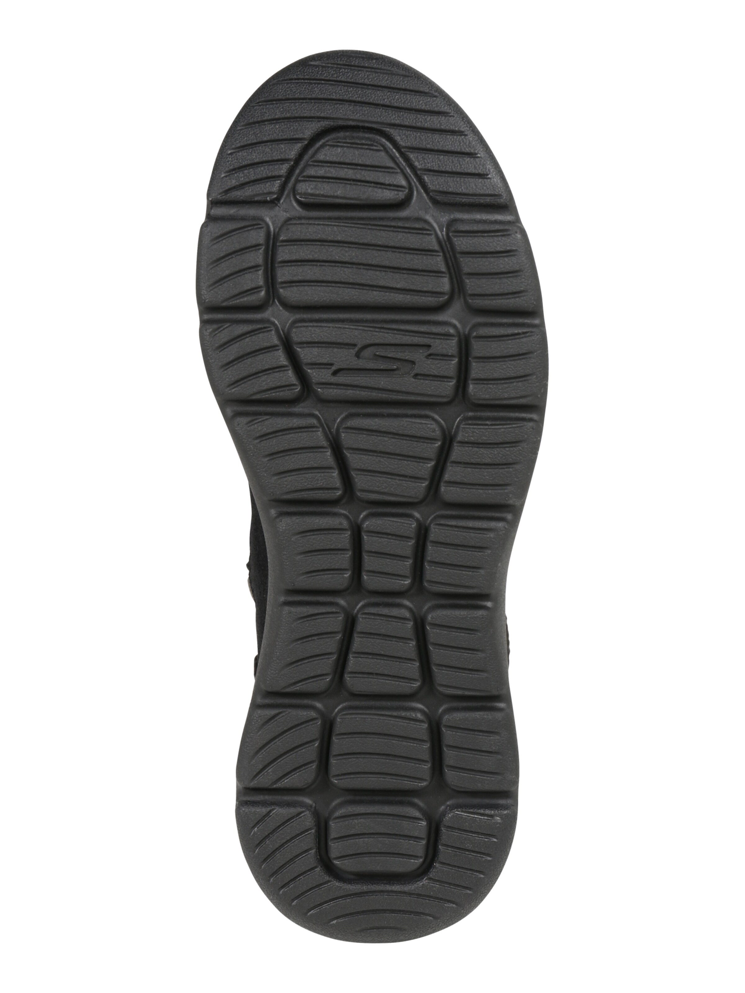 SKECHERS Schnürstiefelette in Schwarz: unten