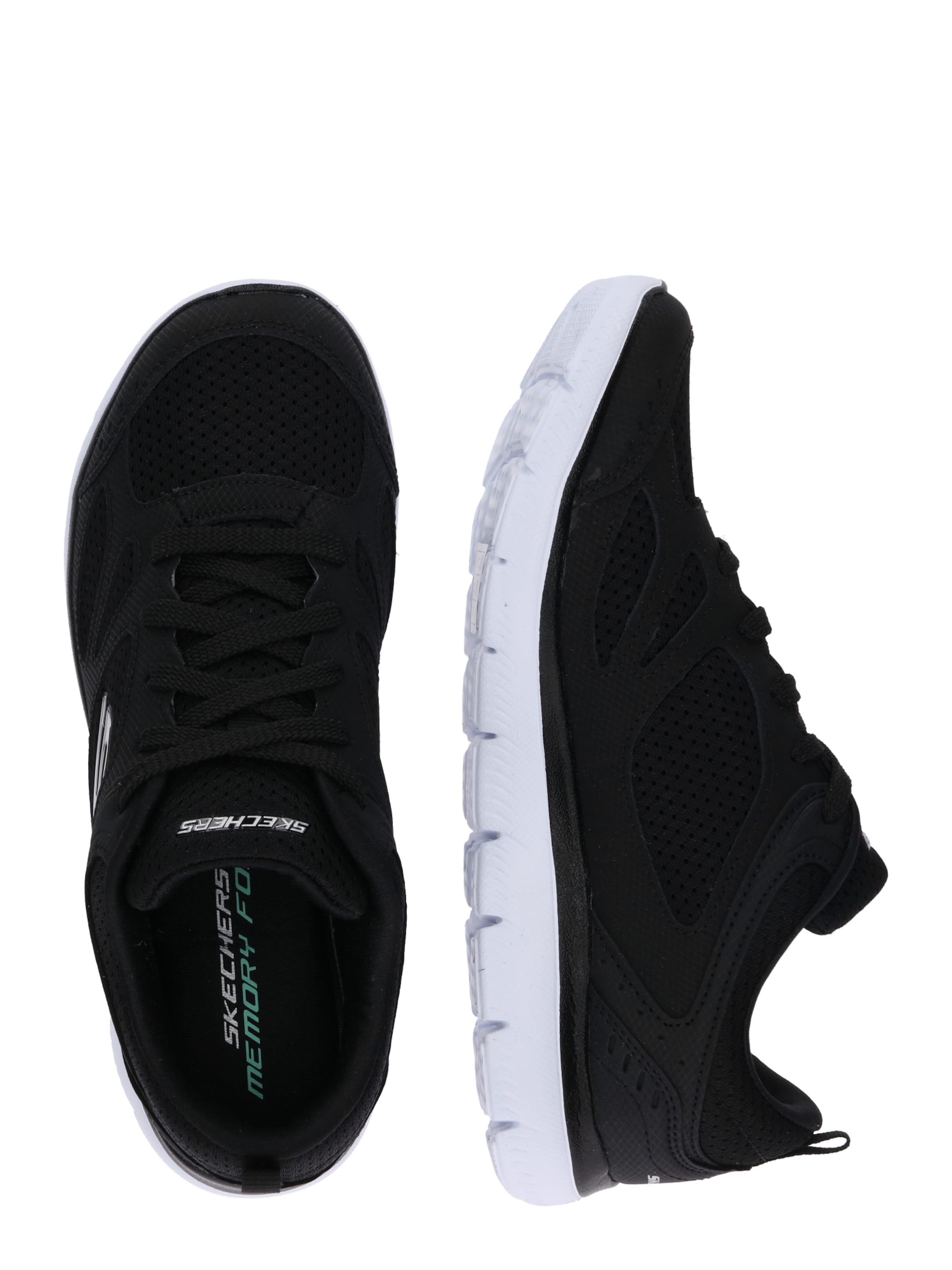 SKECHERSNiske tenisice 'Summits-Suited' - crna boja: bočni dio