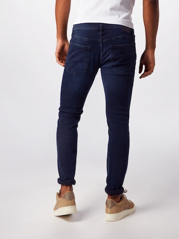 Coupe slim Jean 'Liam' JACK & JONES en bleu