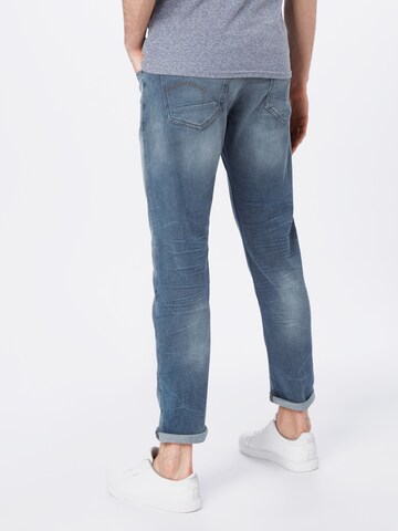 G-Star RAW Slimfit Jeans '3301' in Blau