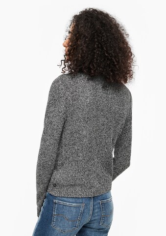 QS Strickjacke in Grau