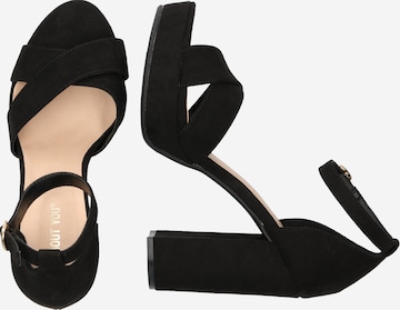 ABOUT YOU Sandals 'Carina' in Black: side