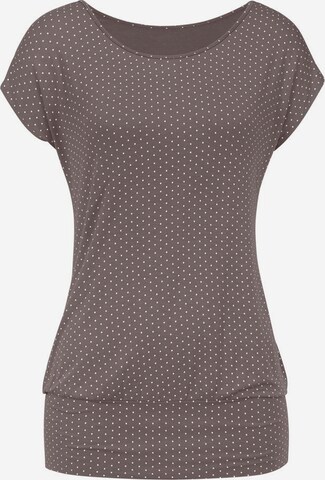 LASCANA Shirt in Grau: predná strana