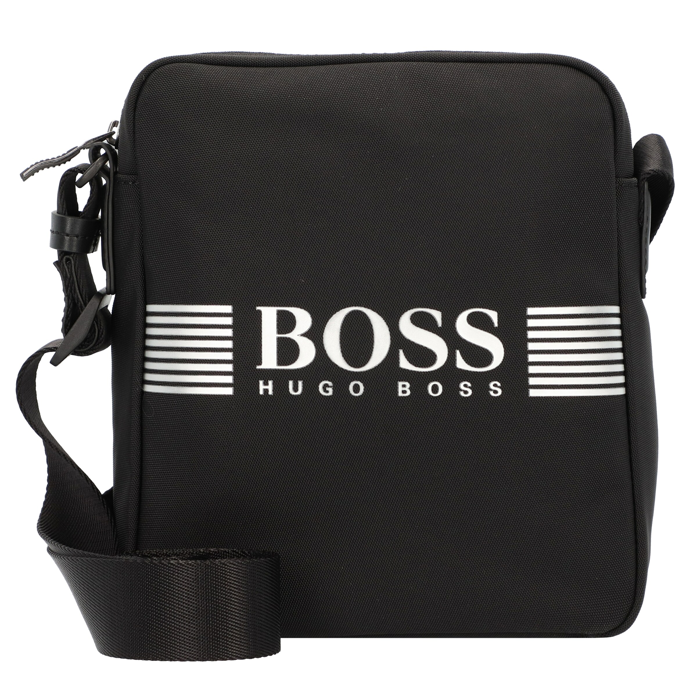 BOSS - Schoudertas 'Pixel NS' in de kleur Zwart