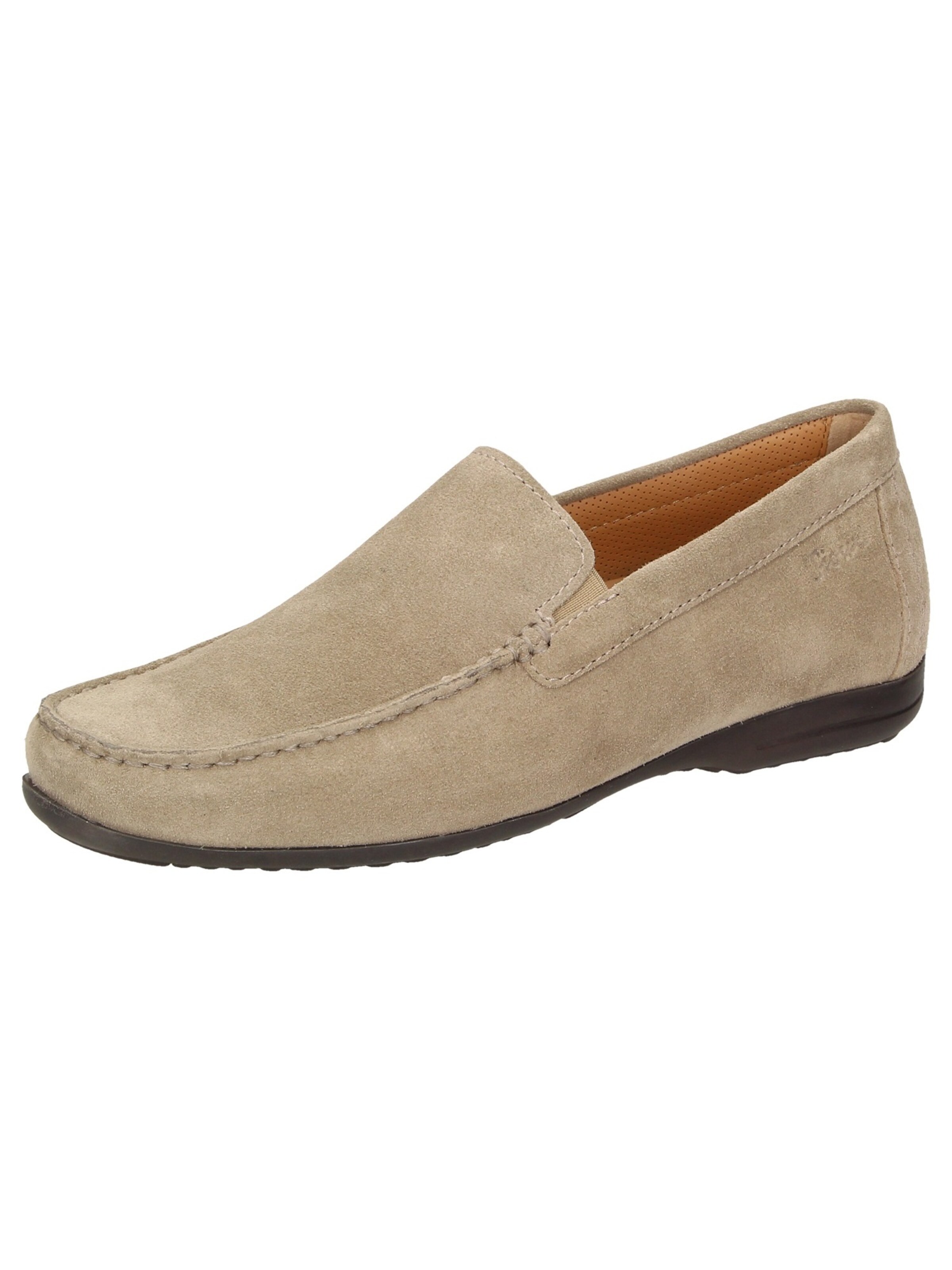 SIOUX - Mocassins 'Gion' in de kleur Lichtbeige