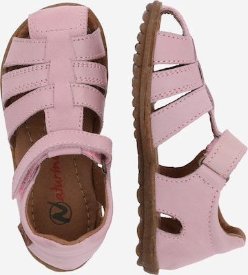 NATURINO Open shoes in Pink