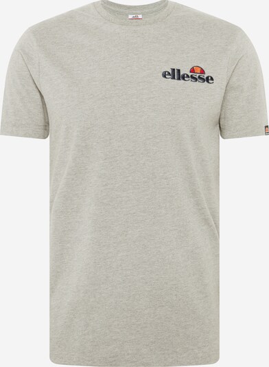 ELLESSE T-Shirt 'Voodoo' in graumeliert / orange / rot / schwarz, Produktansicht