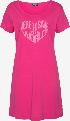 BUFFALO Nightgown in Pink: front