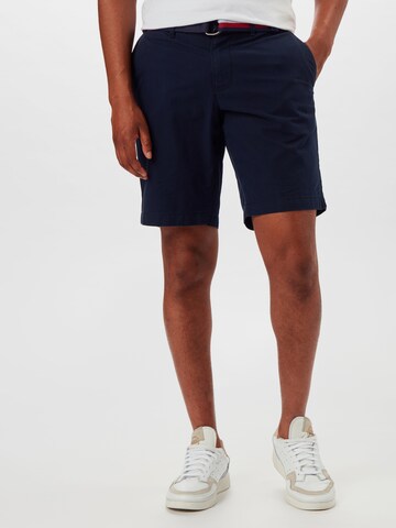 Coupe slim Pantalon chino 'Brooklyn' TOMMY HILFIGER en bleu : devant