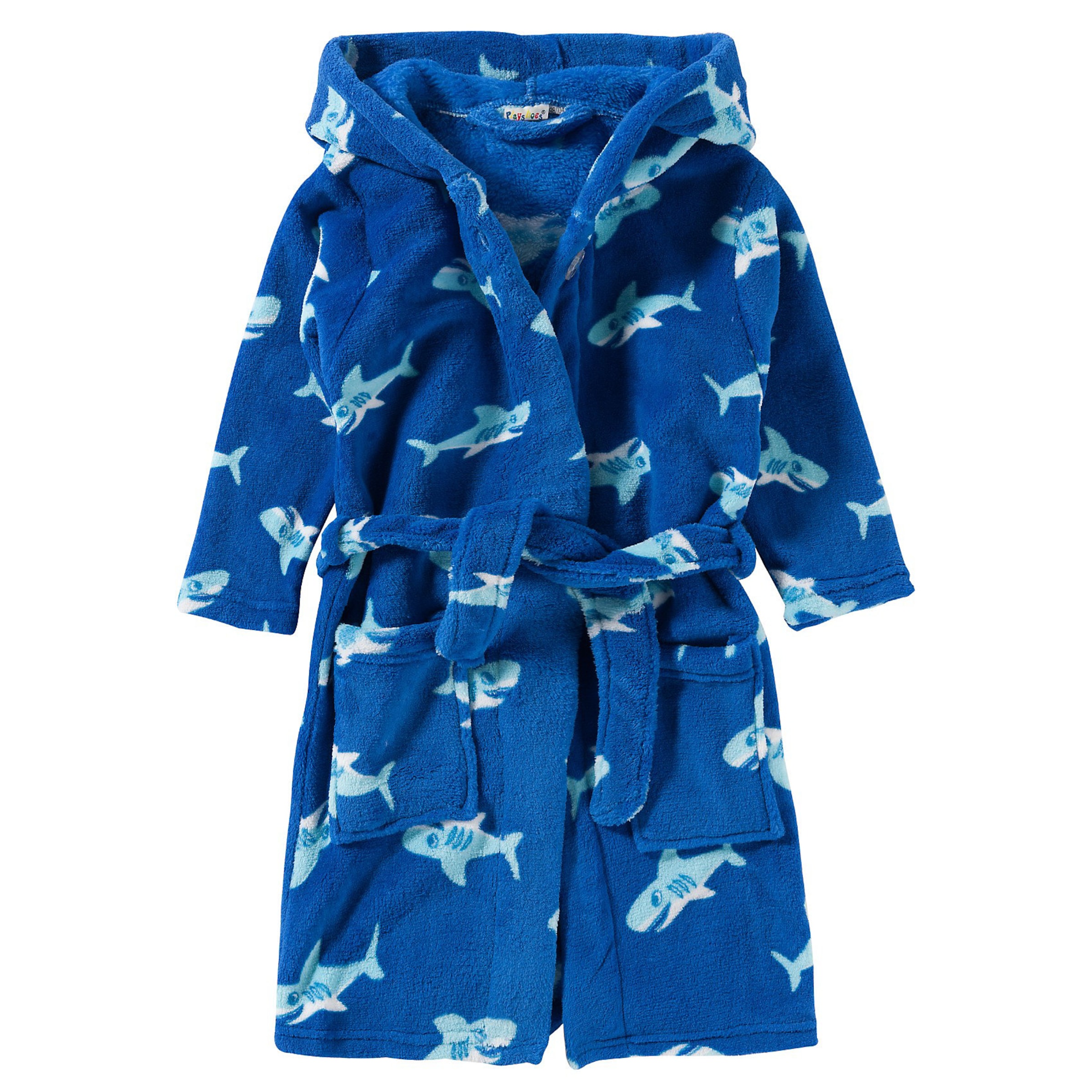 PLAYSHOES - Albornoz en azul: frente