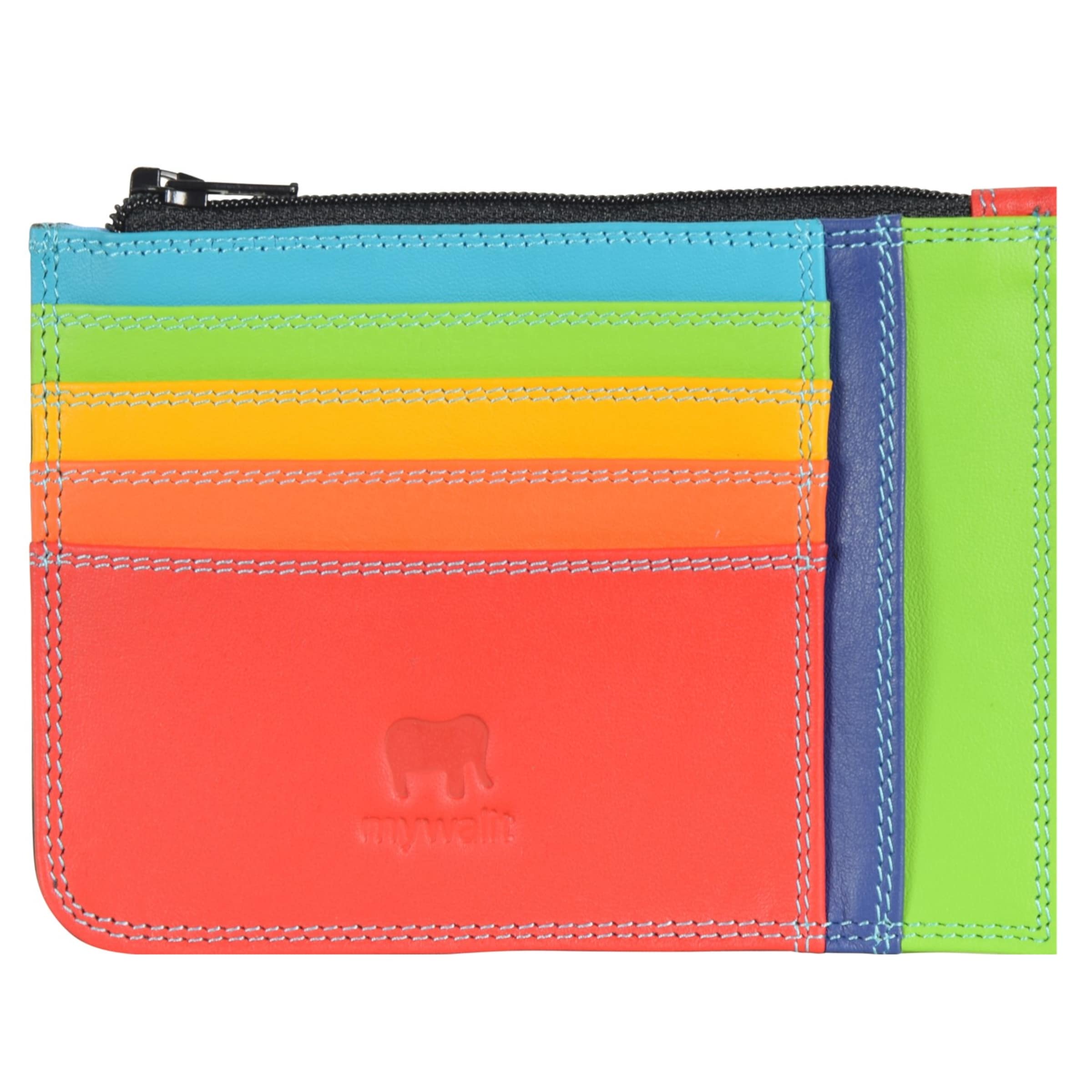 mywalit Kreditkartenetui in Mischfarben: Vorderseite