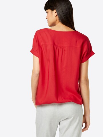 TOM TAILOR Blouse in Rood: terug