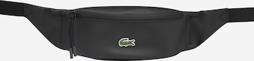 LACOSTE Fanny Pack in Black: front