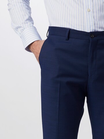 JACK & JONES - Slimfit Pantalón de pinzas 'Solaris' en azul