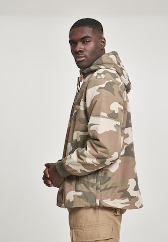 Brandit Between-season jacket 'Luke' in Brown