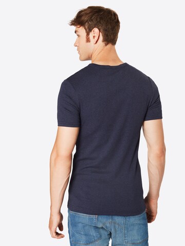 G-Star RAW Koszulka 'Drillon' w kolorze niebieski: tył
