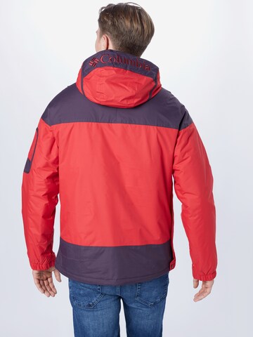 COLUMBIA - Regular Fit Casaco outdoor 'Challenger' em vermelho