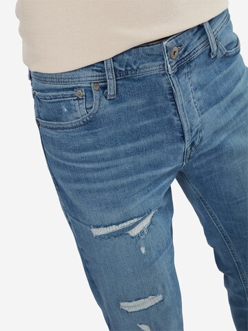 JACK & JONES Slimfit Jeans 'JJITIM JJORIGINAL JJ 177' in Blau
