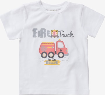 Boley T-Shirt 'Traktor' in Weiß: predná strana