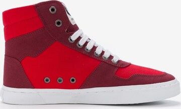 Ethletic Sneakers hoog in Rood