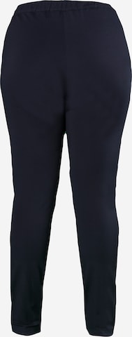 Ulla Popken Skinny Leggings in Blue: back