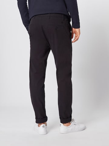 Effilé Pantalon chino 'SMART 360 FLEX' Dockers en noir : derrière