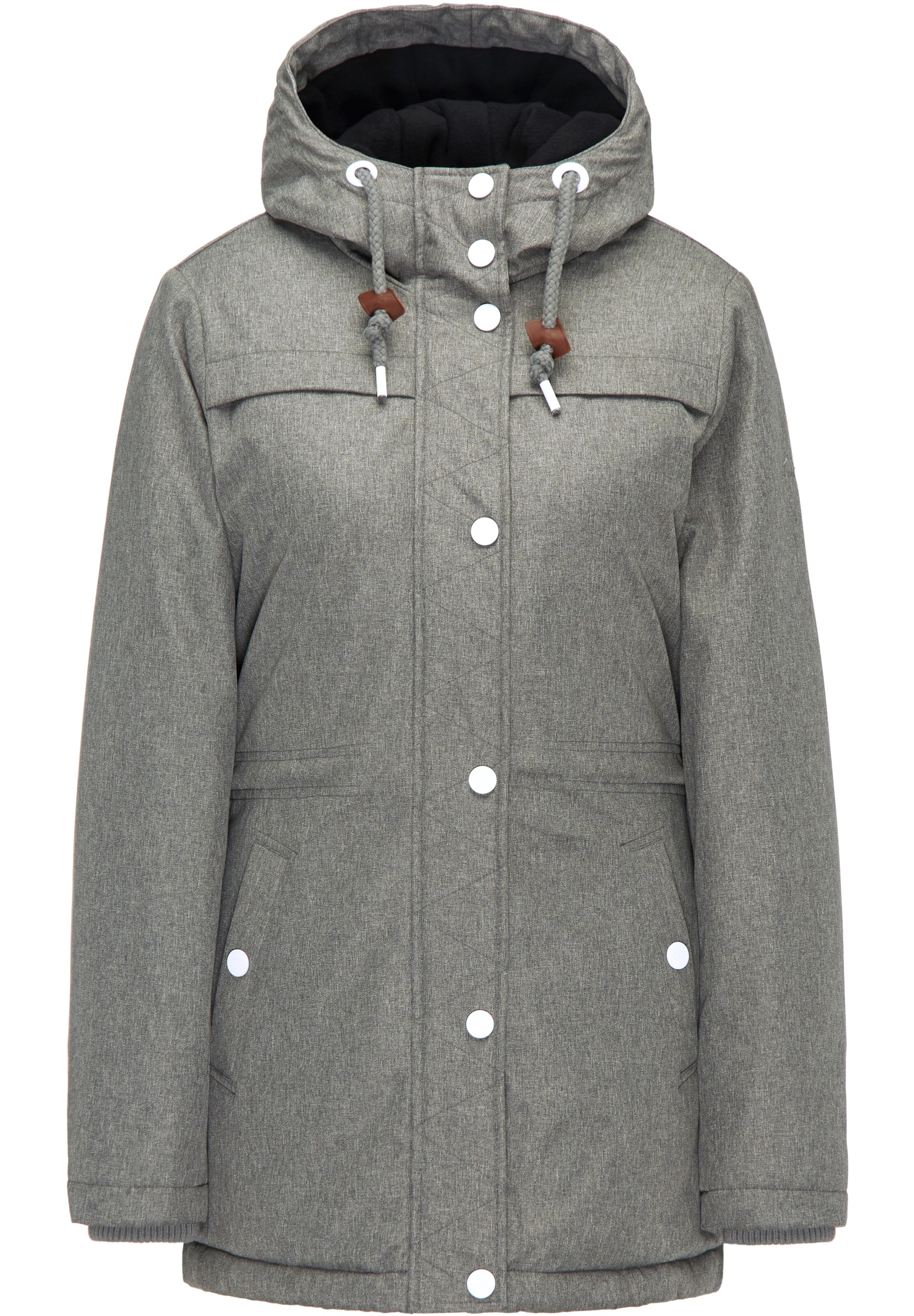 ICEBOUND - Winterjas in de kleur Grijs