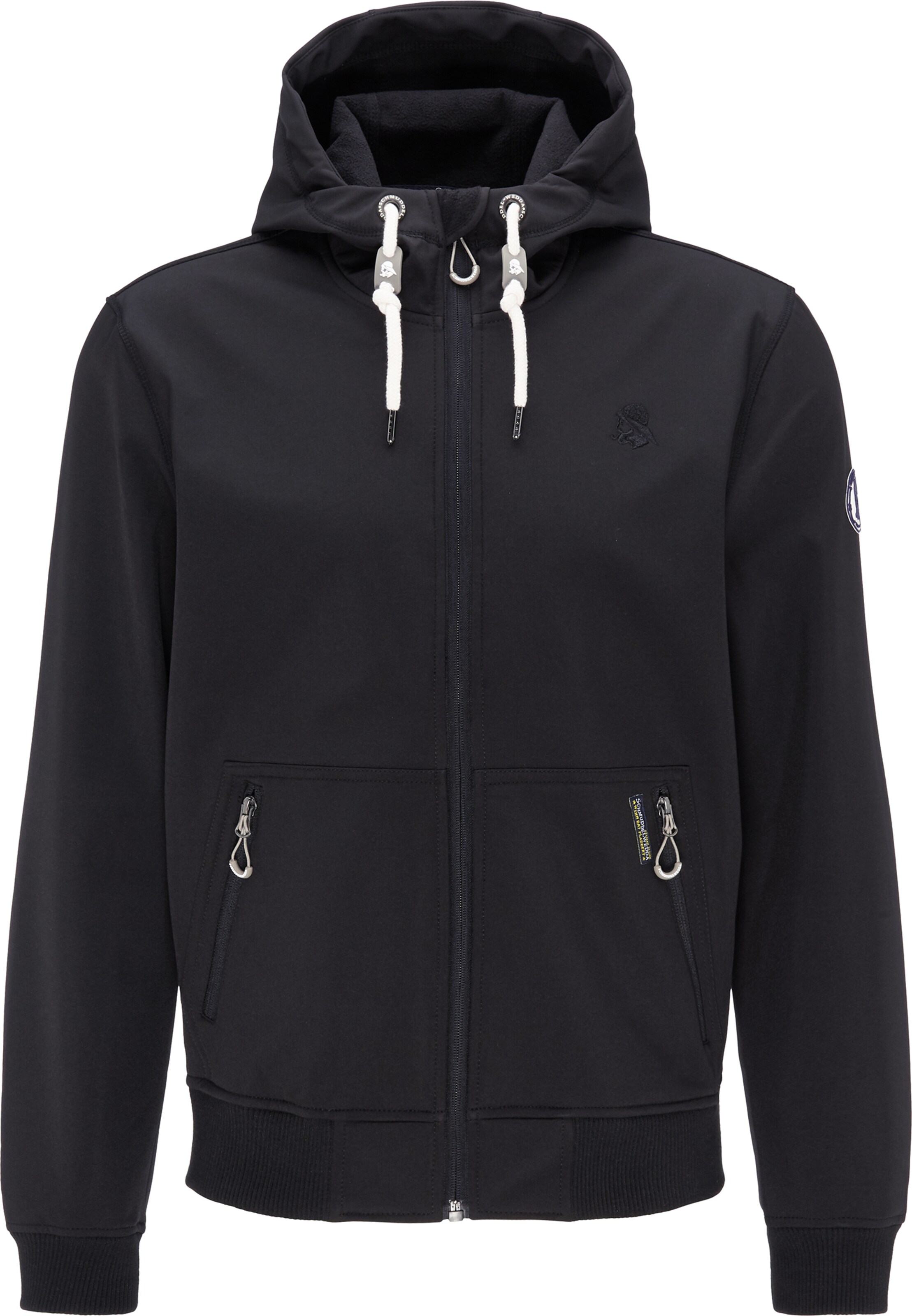 Schmuddelwedda - Functionele jas in de kleur Zwart