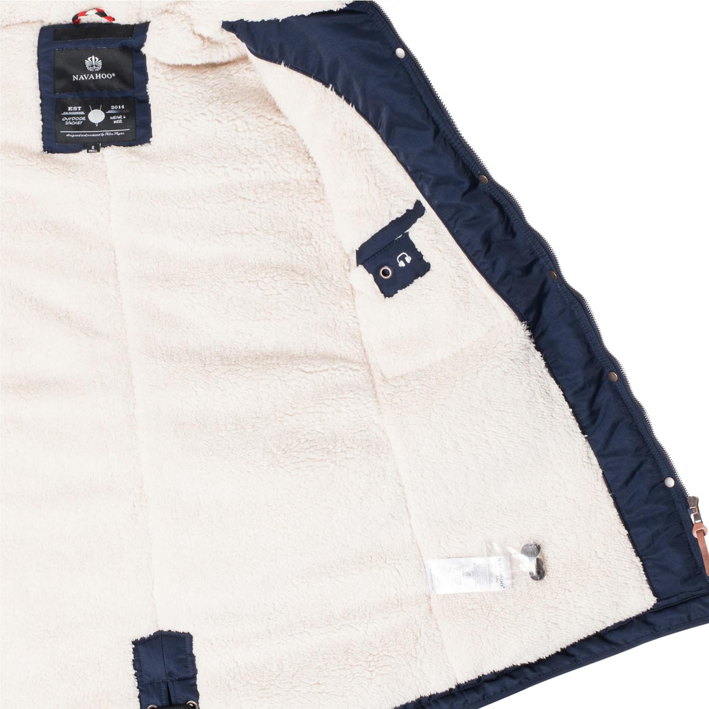 NAVAHOO Winter parka 'La Viva' in Blue