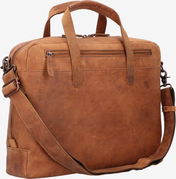 Harold's Document Bag 'Antic' in Brown