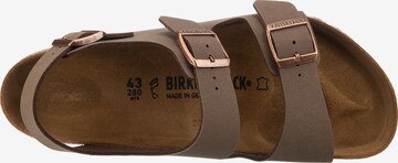 BIRKENSTOCK Sandály 'Milano' – hnědá