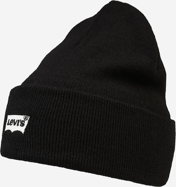 LEVI'S Beanie in Black: front