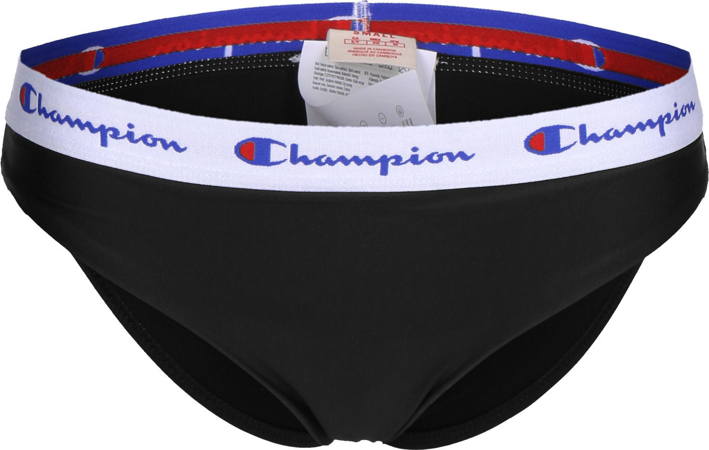 Bas de bikini Champion Authentic Athletic Apparel en noir : devant