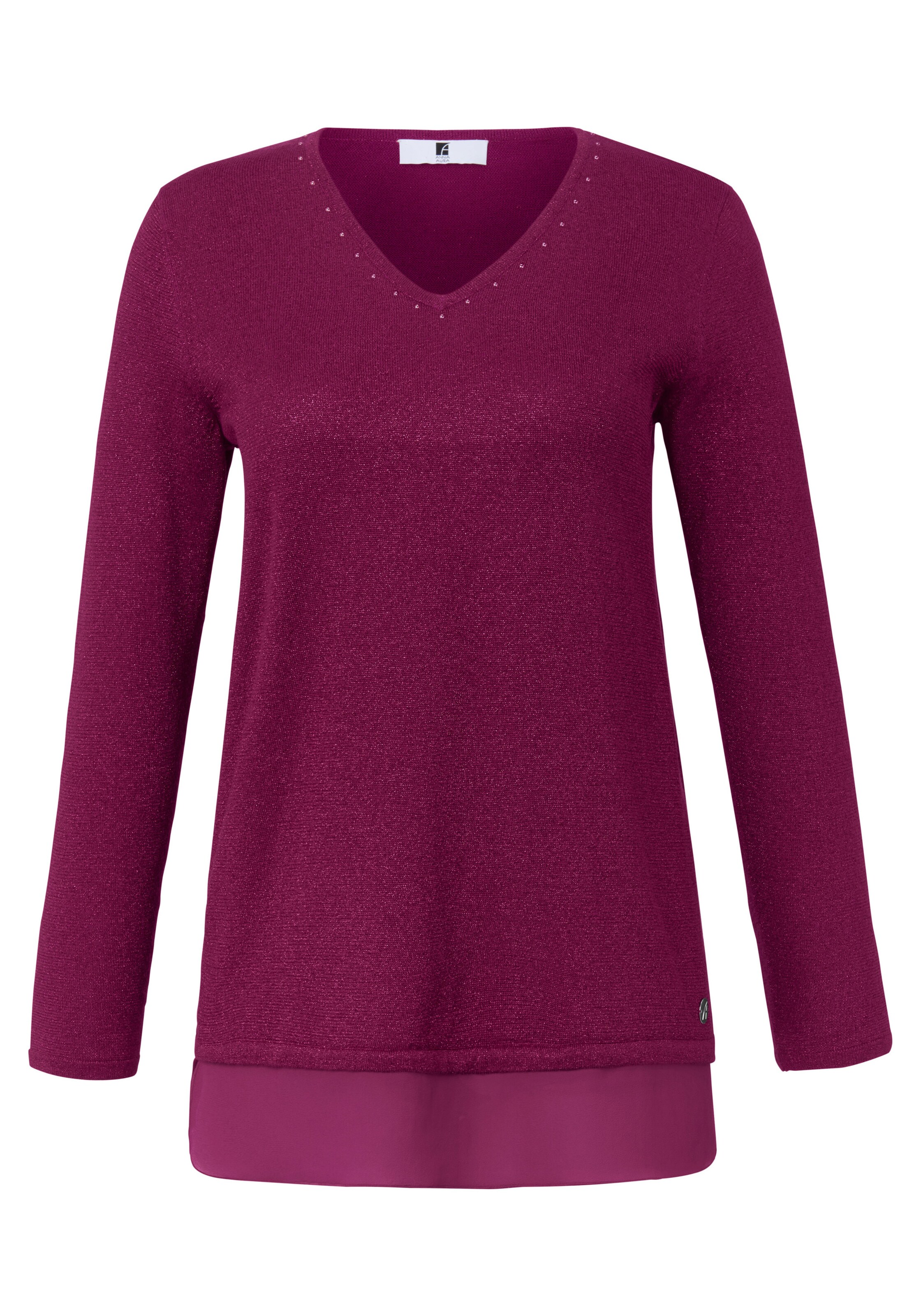 Anna Aura - Trui in de kleur Bessen