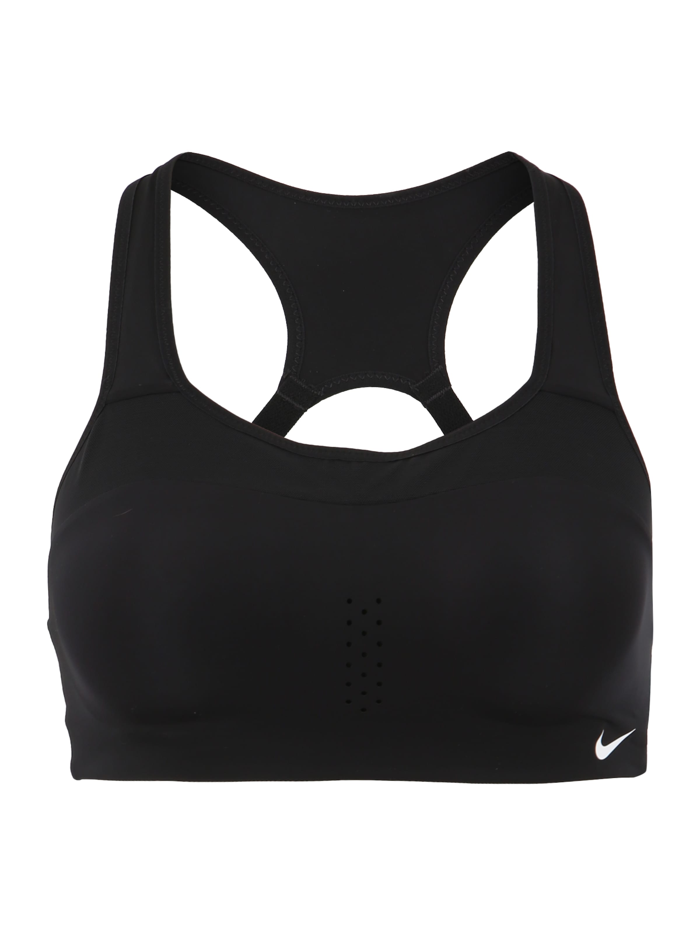 NIKE Bustier Sports-BH 'Alpha' i sort: forside