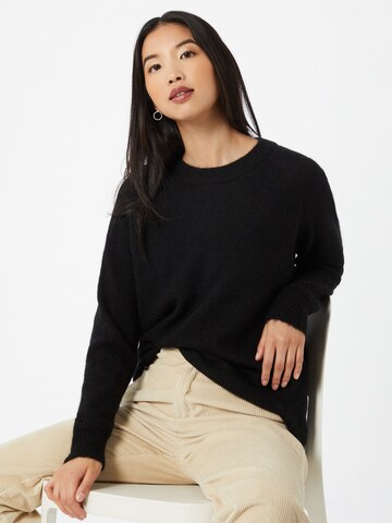 Pull-over 'LULU' SELECTED FEMME en noir