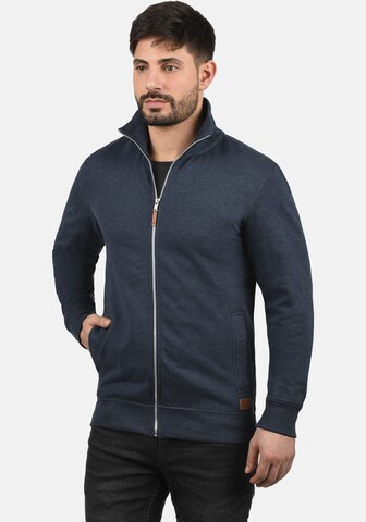 BLEND Zip-Up Hoodie 'Alio' in Blue: front