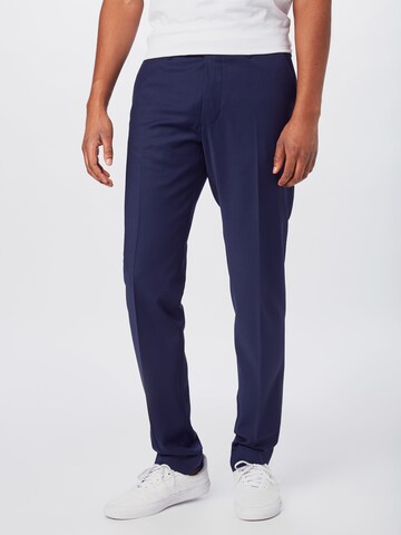Pantalon à plis 'PIET_SK' DRYKORN en bleu : devant