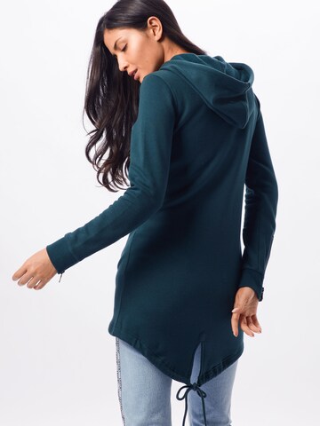 Urban Classics - Sudadera con cremallera en verde